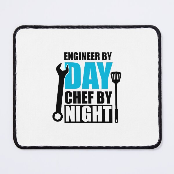 Item preview, Engineer by day chef by night designed and sold by VimuDS.
