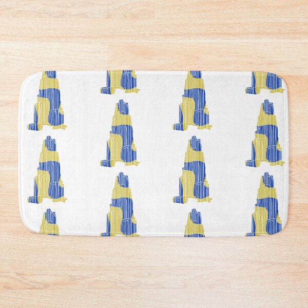 Item preview, Blue and yellow groovy - Cathedral of Learning designed and sold by marnilauren.