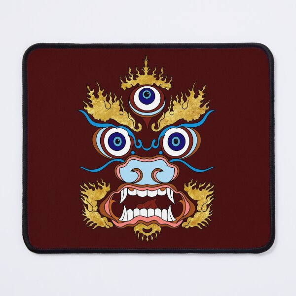 Item preview, mahakala maroon designed and sold by BEATRIZ ABAITUA.