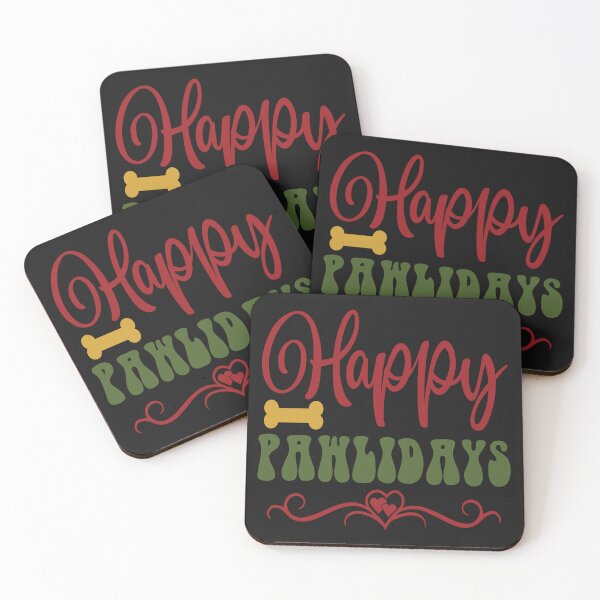 Item preview, Happy Pawlidays designed and sold by schoolarts.