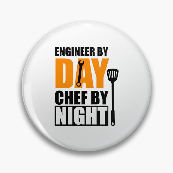 Item preview, Engineer by day chef by night designed and sold by VimuDS.