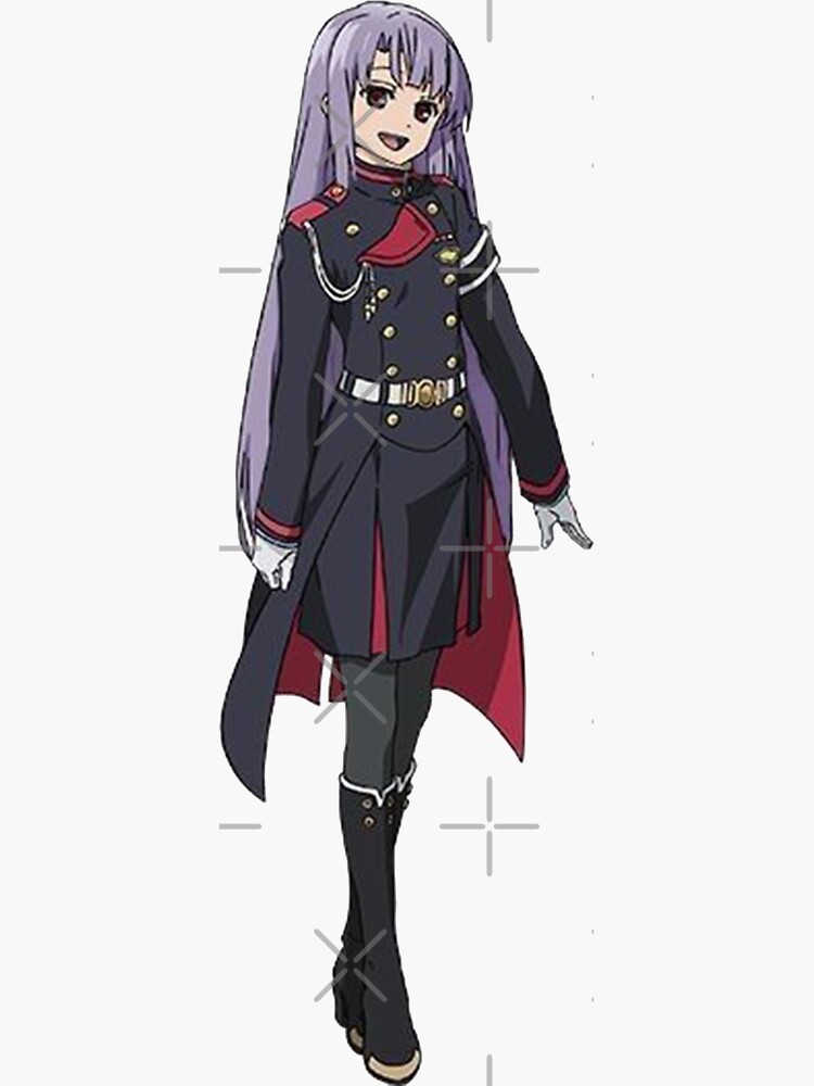 Guren Ichinose Seraph of the end Anime Girl Gift Sticker for Sale by  Spacefoxart