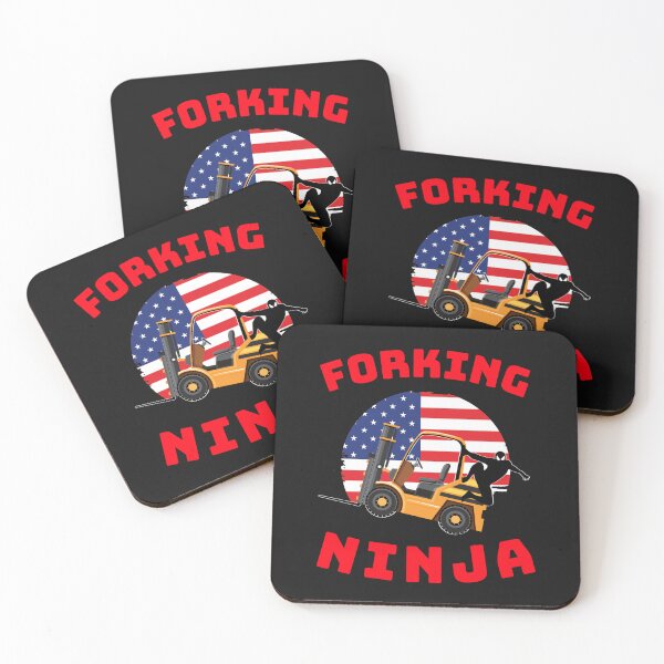 Item preview, Forklift Ninja, Forking Ninja GR, Industry Clothing designed and sold by TeamsterLife.
