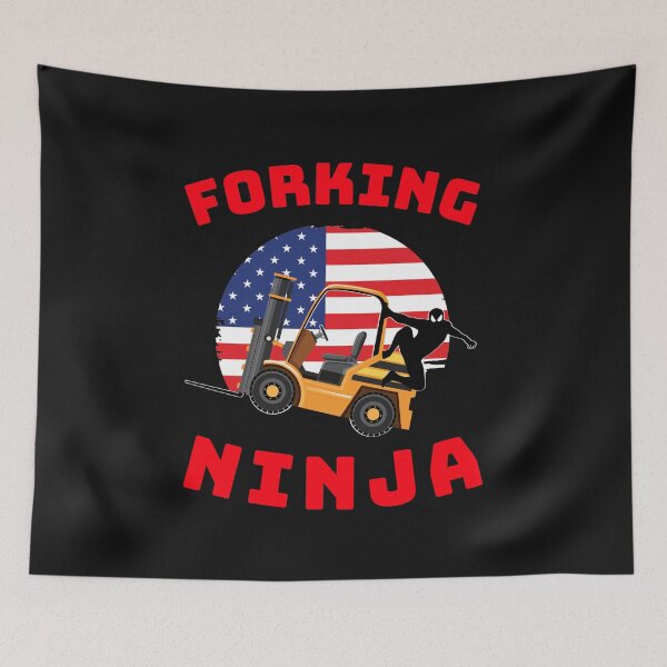 Item preview, Forklift Ninja, Forking Ninja GR, Industry Clothing designed and sold by TeamsterLife.