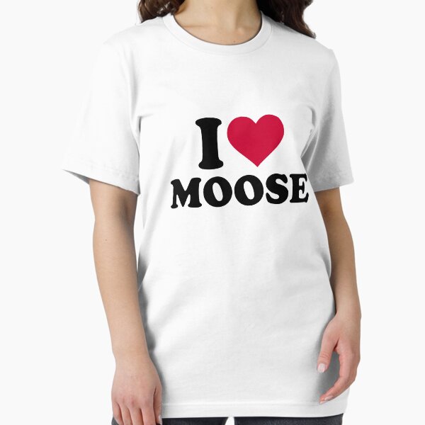 Item preview, I love moose designed and sold by Designzz.