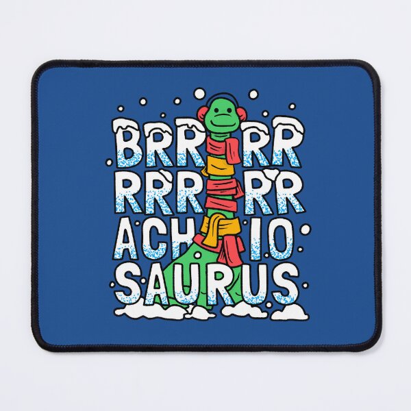 Item preview, Christmas Dinosaur with Snow designed and sold by abowersock.