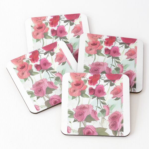 Item preview, painted roses designed and sold by RavingRacoon.