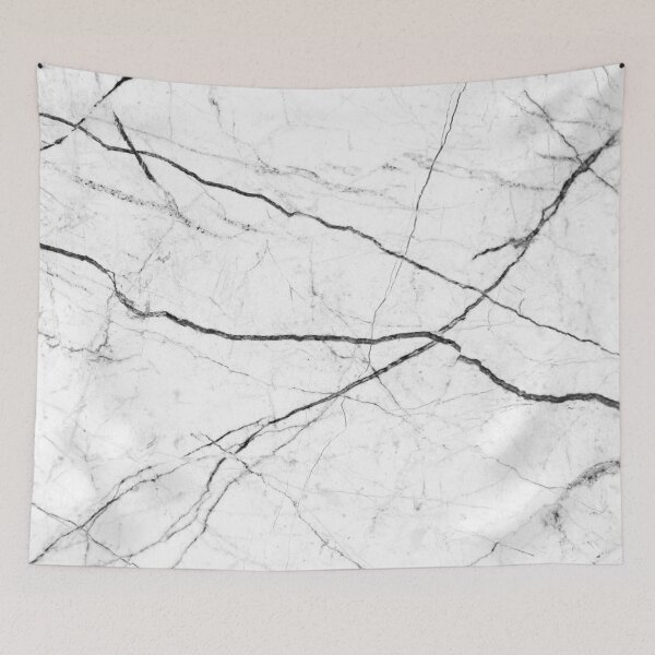 Item preview, Marble Abstract White Texture designed and sold by La Chic.