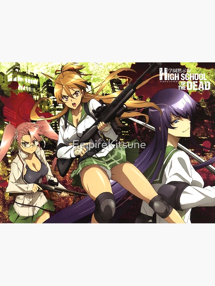 High School of the Dead Rei Miyamoto Anime Car Decal Sticker 001