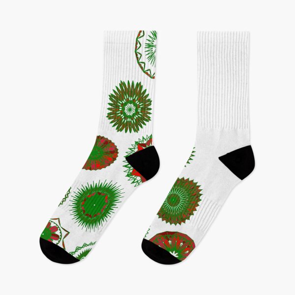 Item preview, Festive medium tree set unique design W5.1 designed and sold by fishpressink.