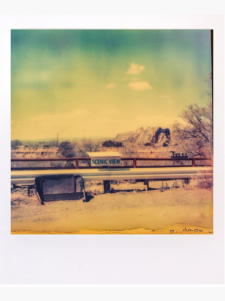 Impossible Project New Mexico scenic view by fmyers711