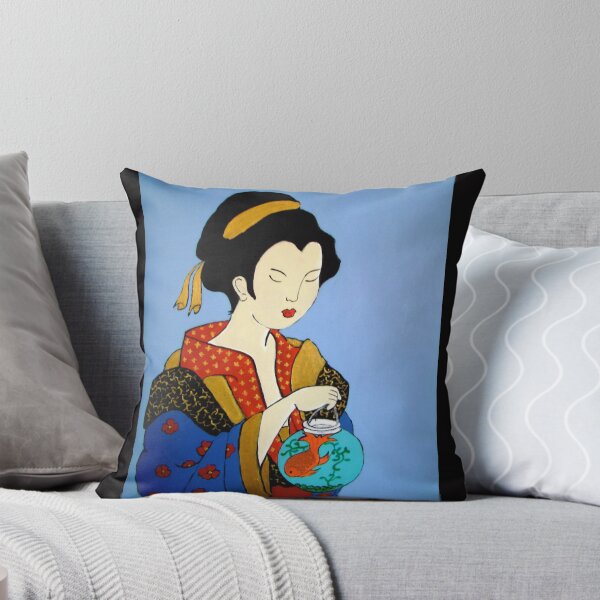 Artikelvorschau, Geisha mit Goldfisch entworfen und verkauft von Shulie1.