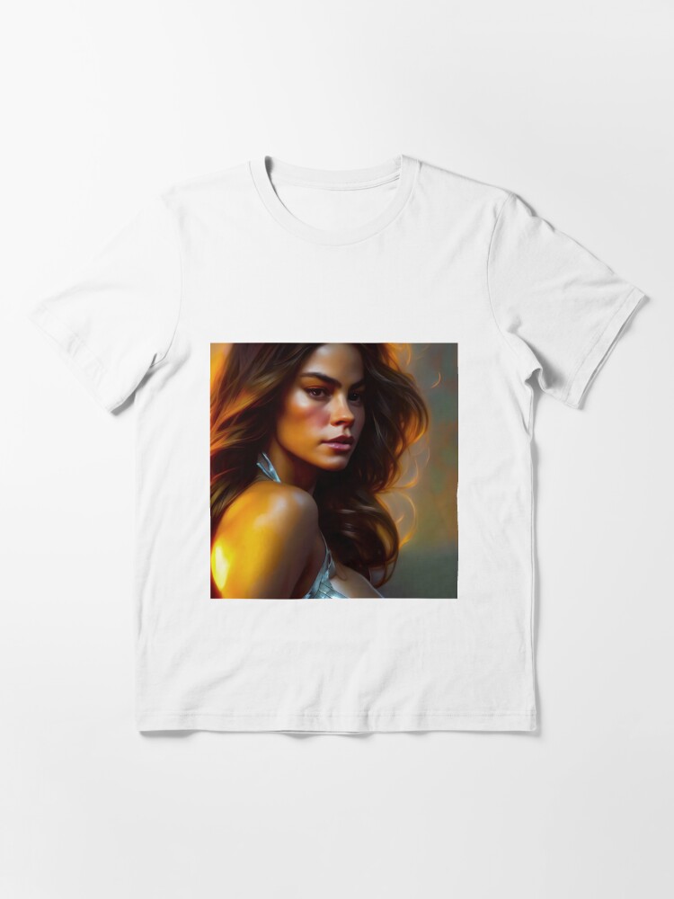 Sofia Vergara Fan Art 3 Essential T-Shirt for Sale by A.I. Does