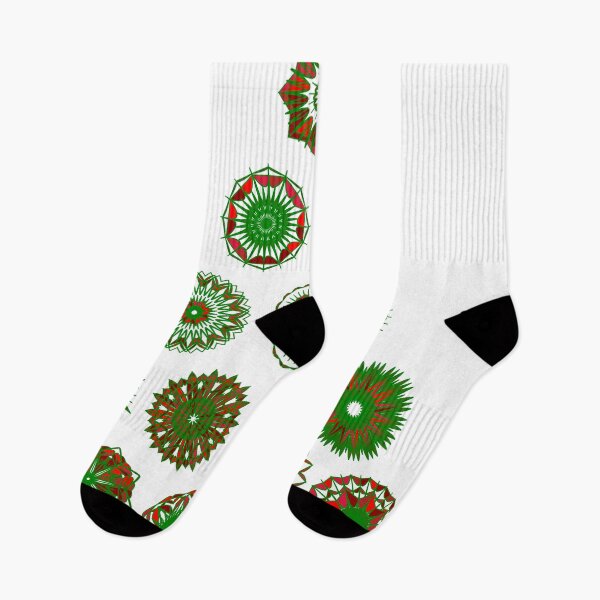 Item preview, Festive medium tree set unique design W5.2 designed and sold by fishpressink.