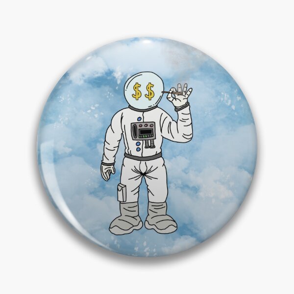 Item preview, Golden $ Astronaut  designed and sold by regsdoodles.