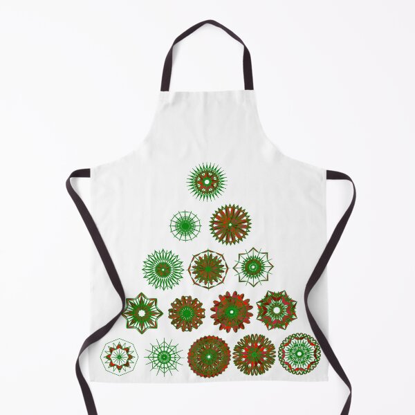 Item preview, Festive medium tree set unique design W5.3 designed and sold by fishpressink.