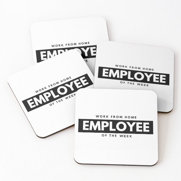 Item preview, Work from home employee of the week designed and sold by Manoroma.