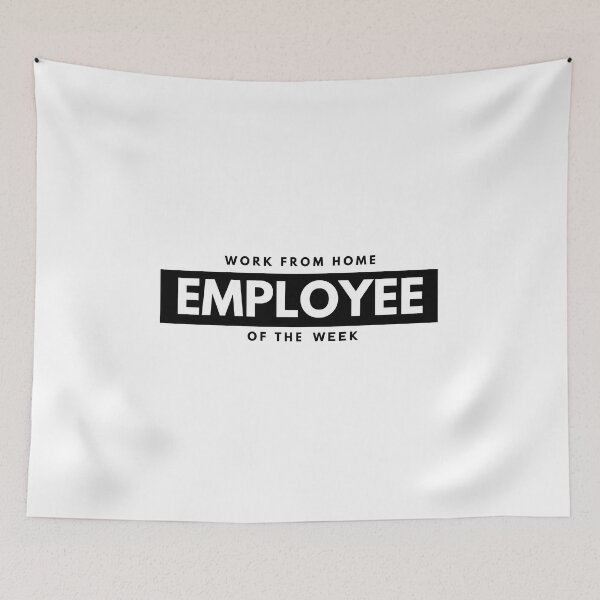 Item preview, Work from home employee of the week designed and sold by Manoroma.