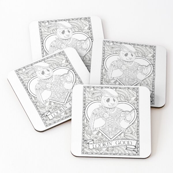 Item preview, Vintage Lord Panda Poet Fantasy Animal Matching Husband & Boyfriend designed and sold by Mrspink16.