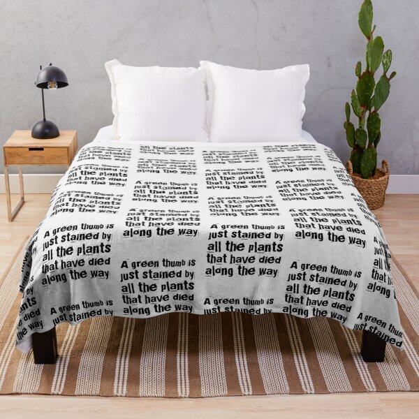Item preview, A Green Thumb is just Stained by all the Plants that have Died along the Way. designed and sold by homesteadswag.