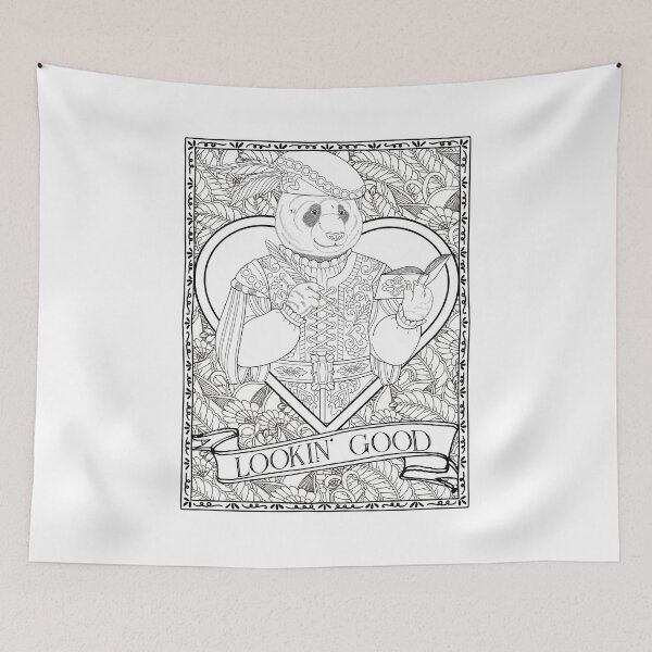 Item preview, Vintage Lord Panda Poet Fantasy Animal Matching Husband & Boyfriend designed and sold by Mrspink16.