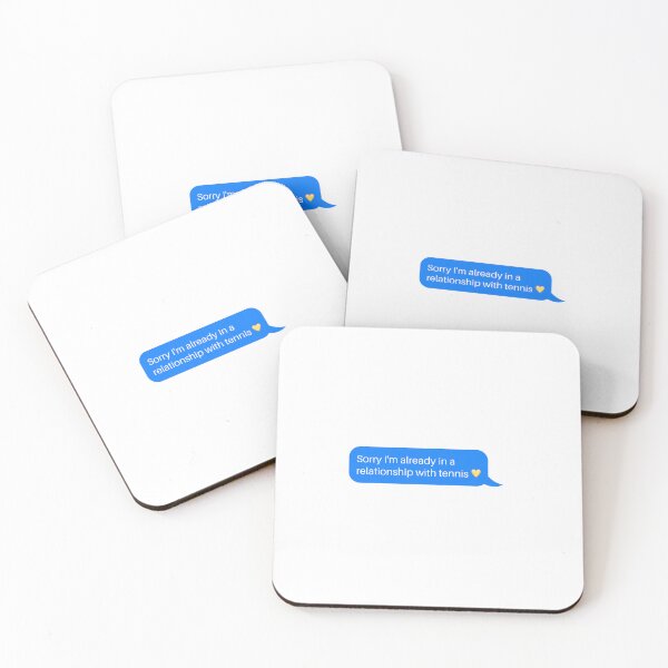 Item preview, Relationship With Tennis Funny Message - For Tennis Fan and Tennis Players designed and sold by TieBreak-Tennis.
