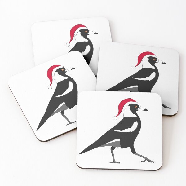 Item preview, Cute magpie Christmas designed and sold by aussiemaggieluv.