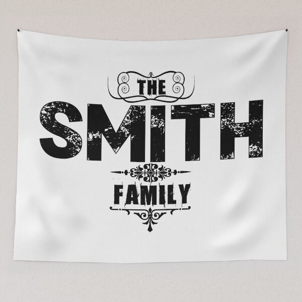 Artikelvorschau, Die Familie Smith - Nachname Smith - Nachname Smith - Smiths - Smith entworfen und verkauft von RazzArt.