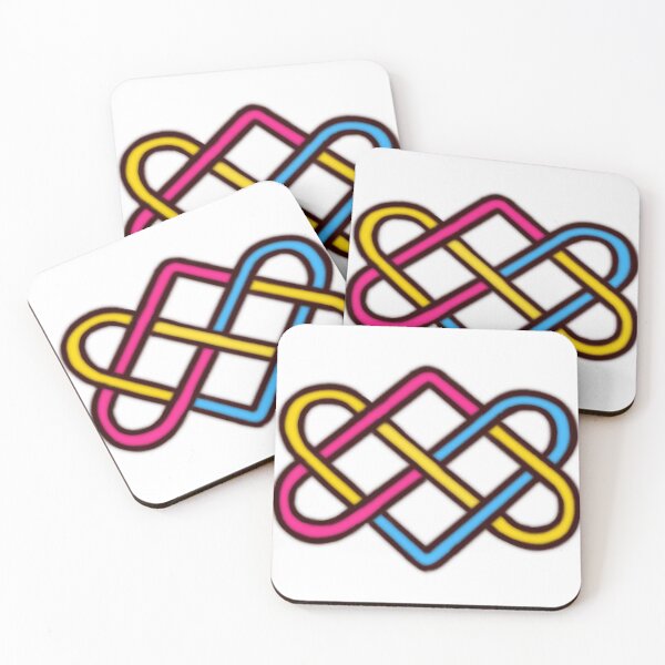Item preview, Pan Pride Love Knot designed and sold by SeaBees.