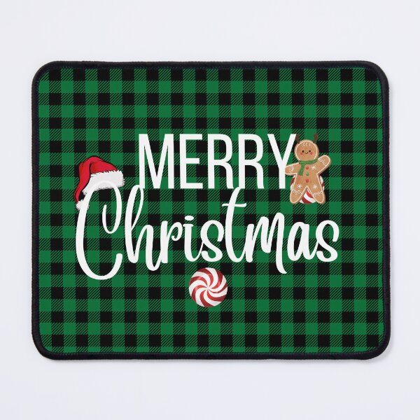 Item preview, Merry Christmas Plaid Design | Green and Black Christmas Pattern | Merry Christmas 2022 designed and sold by Denefie.