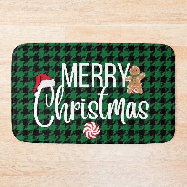 Item preview, Merry Christmas Plaid Design | Green and Black Christmas Pattern | Merry Christmas 2022 designed and sold by Denefie.
