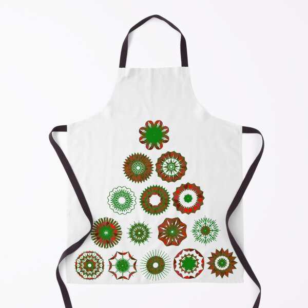 Item preview, Festive medium tree set unique design W5.4 designed and sold by fishpressink.