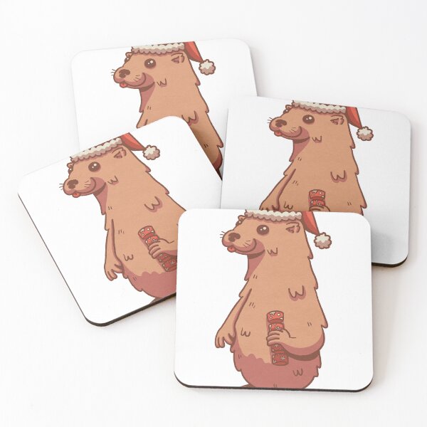Item preview, Cute Christmas Otter designed and sold by IsaacGuthrie.