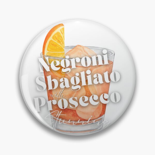 Item preview, Negroni Sbagliato with Prosecco in it. Stunning designed and sold by Raymond Richard.