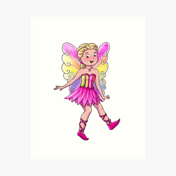 Barbie Fairy Art Prints for Sale Redbubble