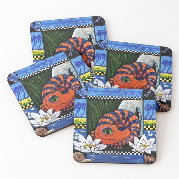 Item preview, Rhoda the Alligator Cover Illustration designed and sold by jwintercollins.