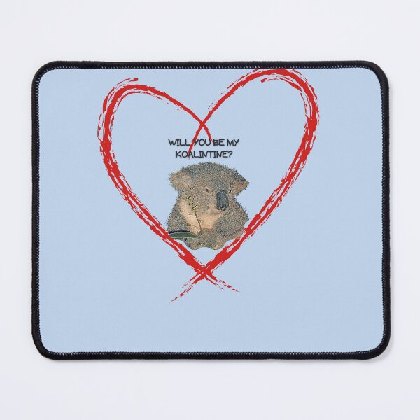 Item preview, Will you be my Koalintine romantic Koala designed and sold by ZoologistGal.