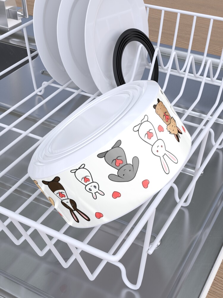 Alternate view of My favorite breed is rescued - bunnies Pet Bowl