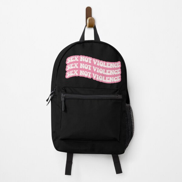 Item preview, Sex Not Violence (pink) designed and sold by sarascoprox.