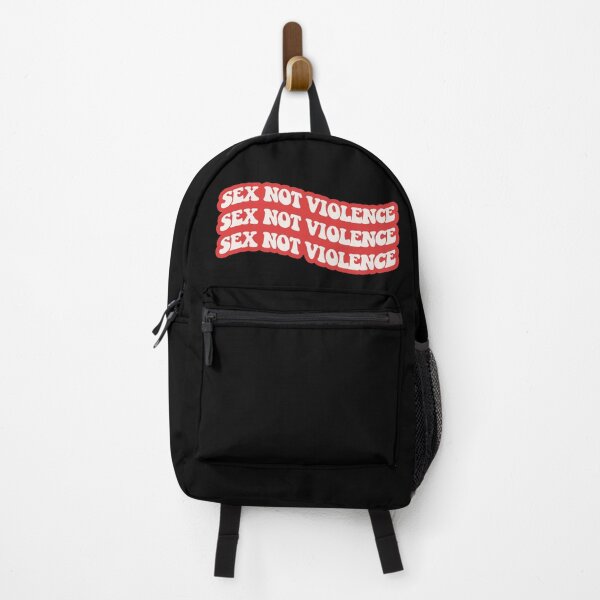Item preview, Sex Not Violence (vintage red) designed and sold by sarascoprox.
