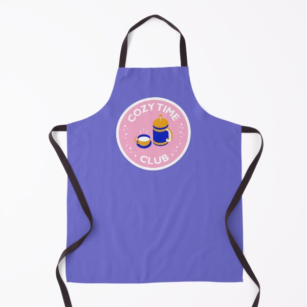 Item preview, Cozy Time Club Pink/Purple Badge designed and sold by Pantonia.