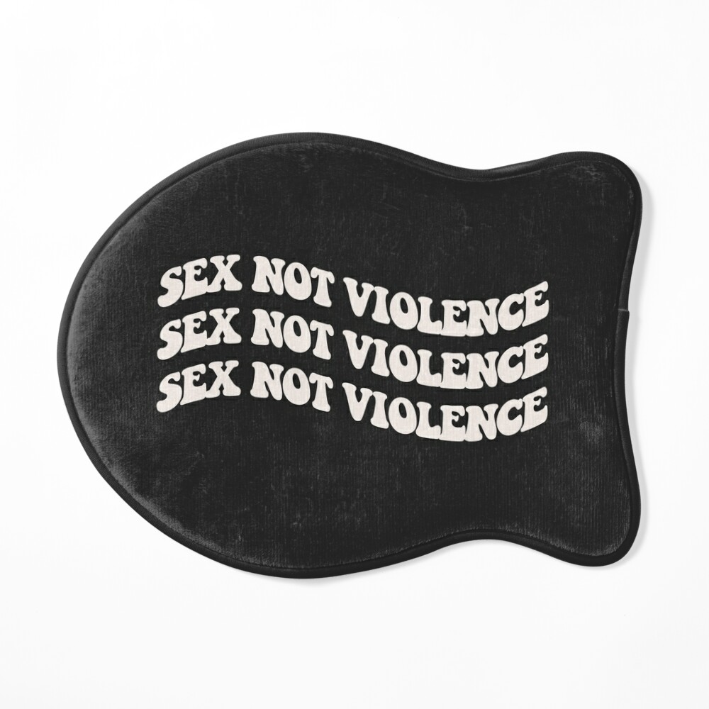 Sex Not Violence (black)