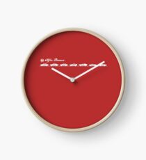 Alfa 105 line-up Clock