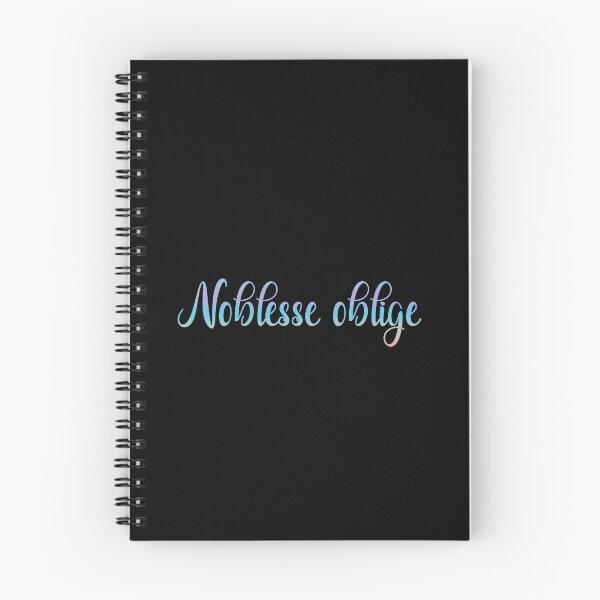 Item preview, Noblesse oblige designed and sold by tony4urban.