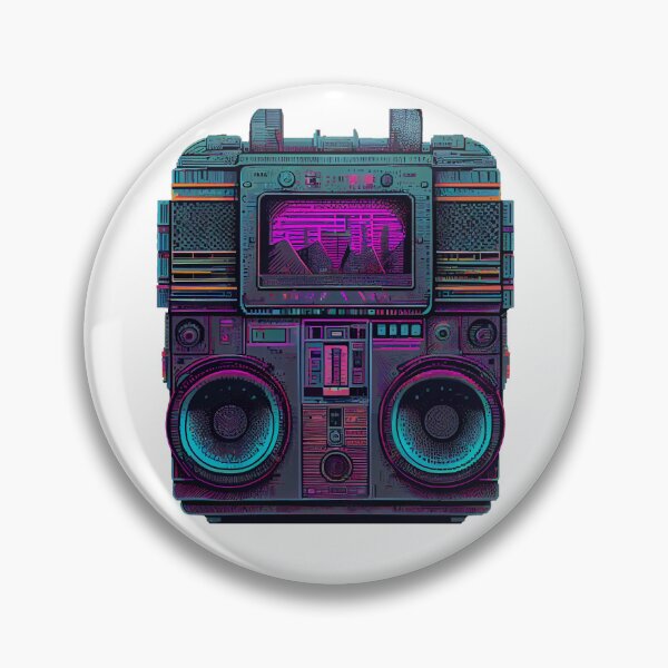 Item preview, Cyberpunk Retro radio 2 designed and sold by Pixelarium.