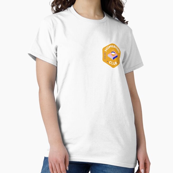 Vista previa del artículo con la obra «Insignia rosa/morada del Homebody Club», diseñado y vendido por Pantonia.