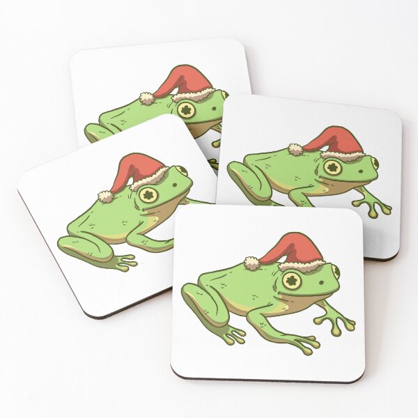 Item preview, Cute Christmas Frog designed and sold by IsaacGuthrie.