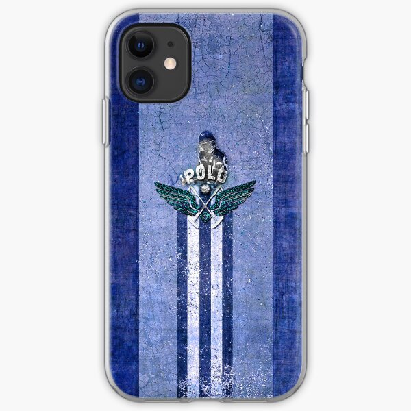 poloplayer blue iPhone Flexible Hülle