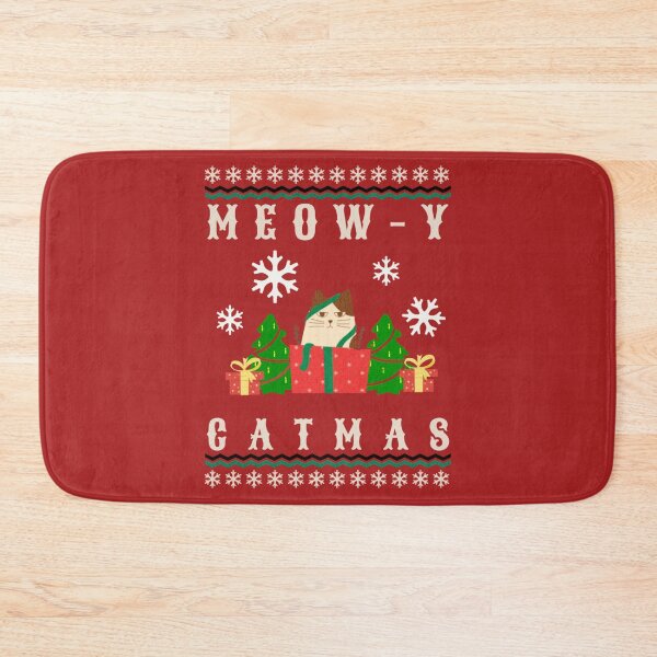 Item preview,  meowy catmas ugly sweater- christmas ugly sweater designed and sold by -justb-.