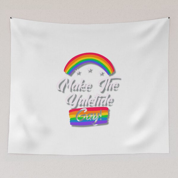 Item preview, Make the Yuletide Gay - Christmas designed and sold by BraveNewDesigns.